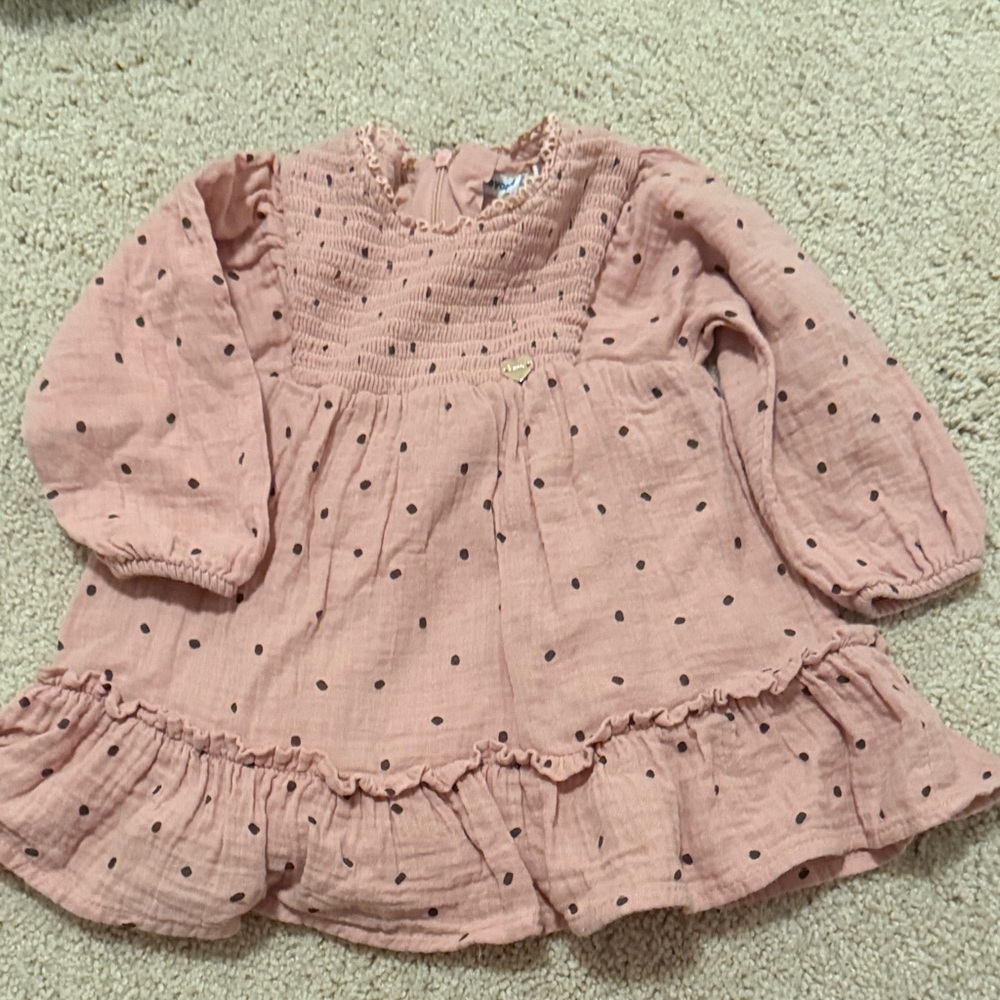 Mayoral Pink Polka Dot Kids Top